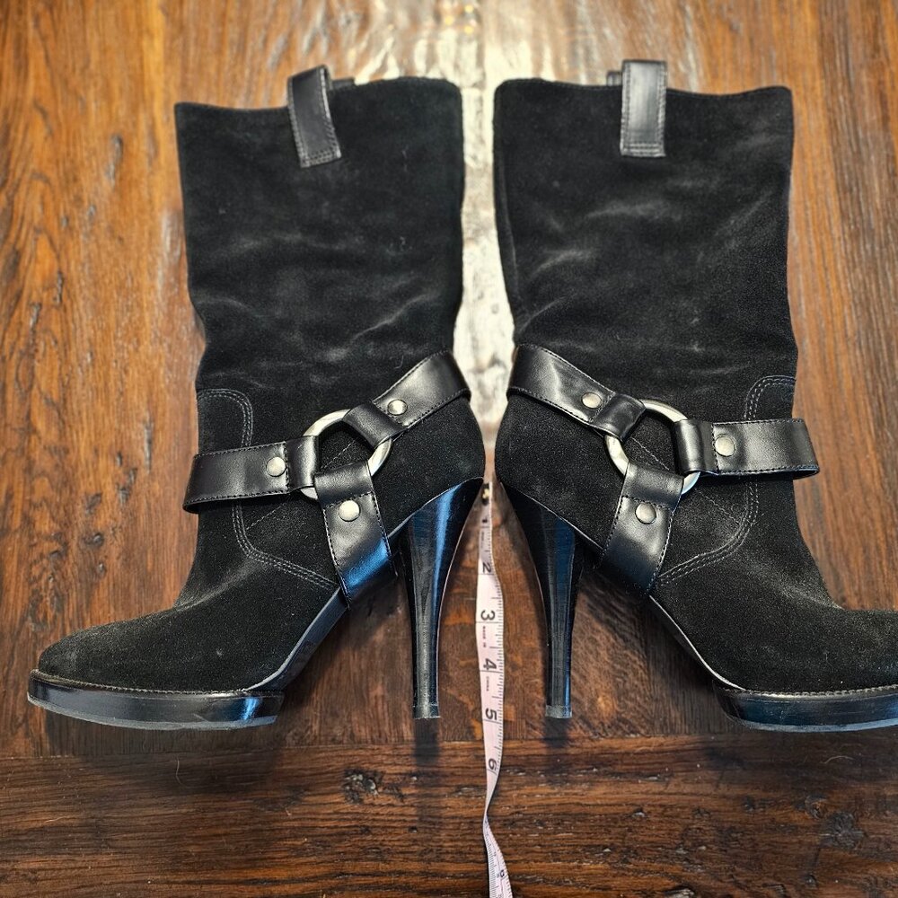 BCBG Women's Black Boots Size 8